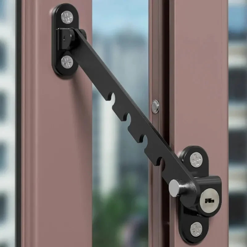 Children Window Lock Inner Window Limiter Latch - lifestyle in-use