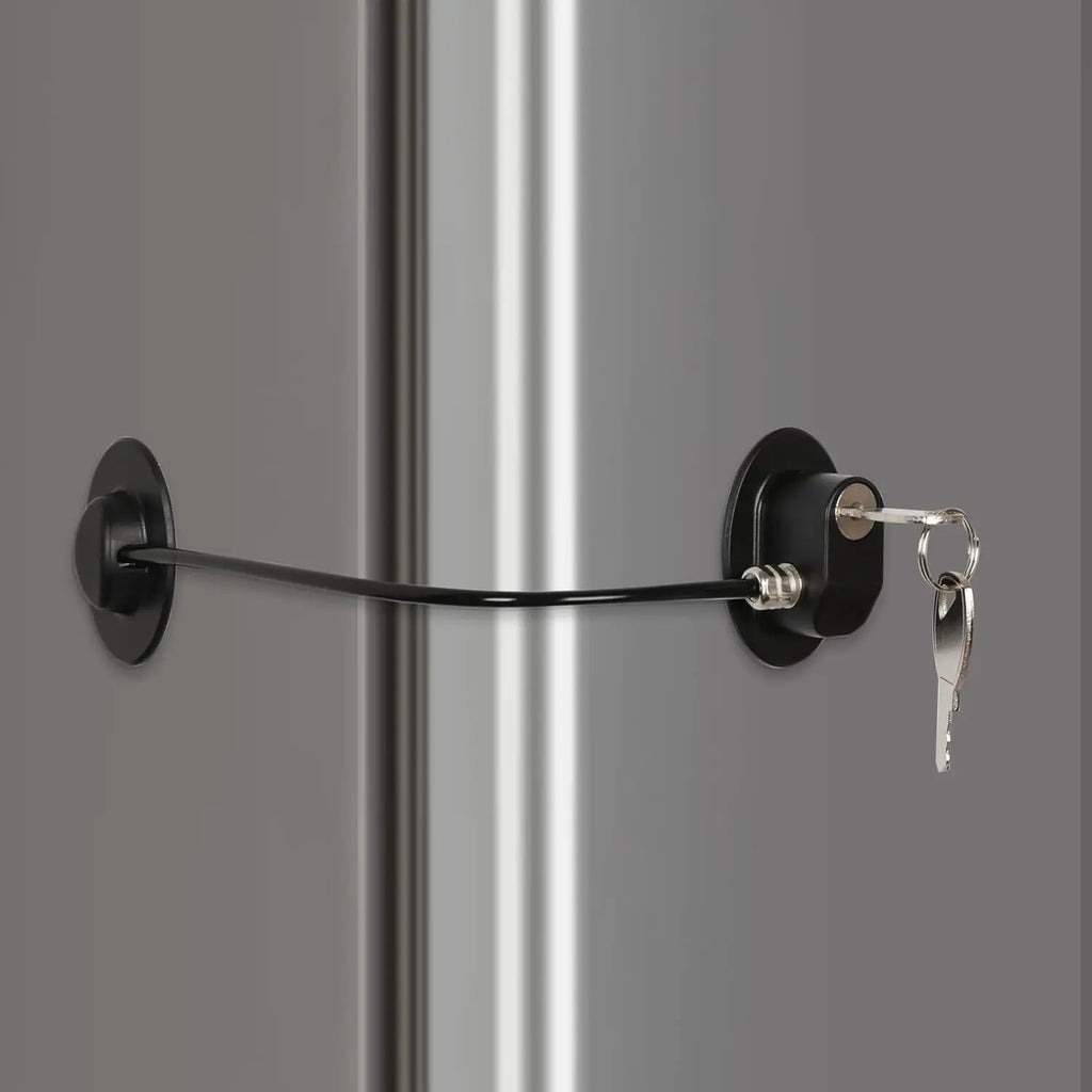 2 4 6Pcs Fridge Cabinet Locks Kids Keys Self Adhesive