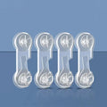 Transparent Adjustable Child Safety Cabinet Locks
