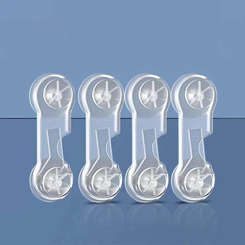 Transparent Adjustable Child Safety Cabinet Locks
