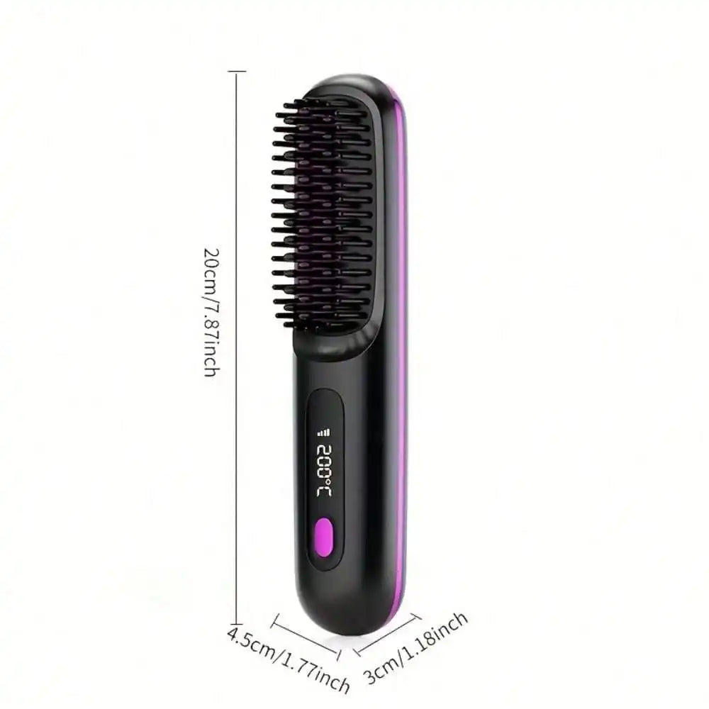 Straightener Brush - feature close-up
