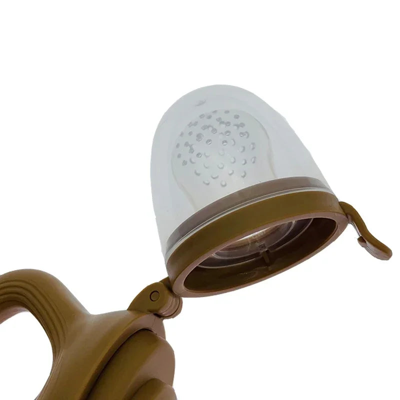 1PC Silicone Baby Fruit Feeder Cover Baby Nipple Fresh - detail view