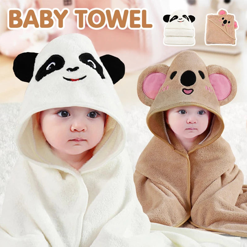 Hooded Baby Towels, 32x32 in - front view