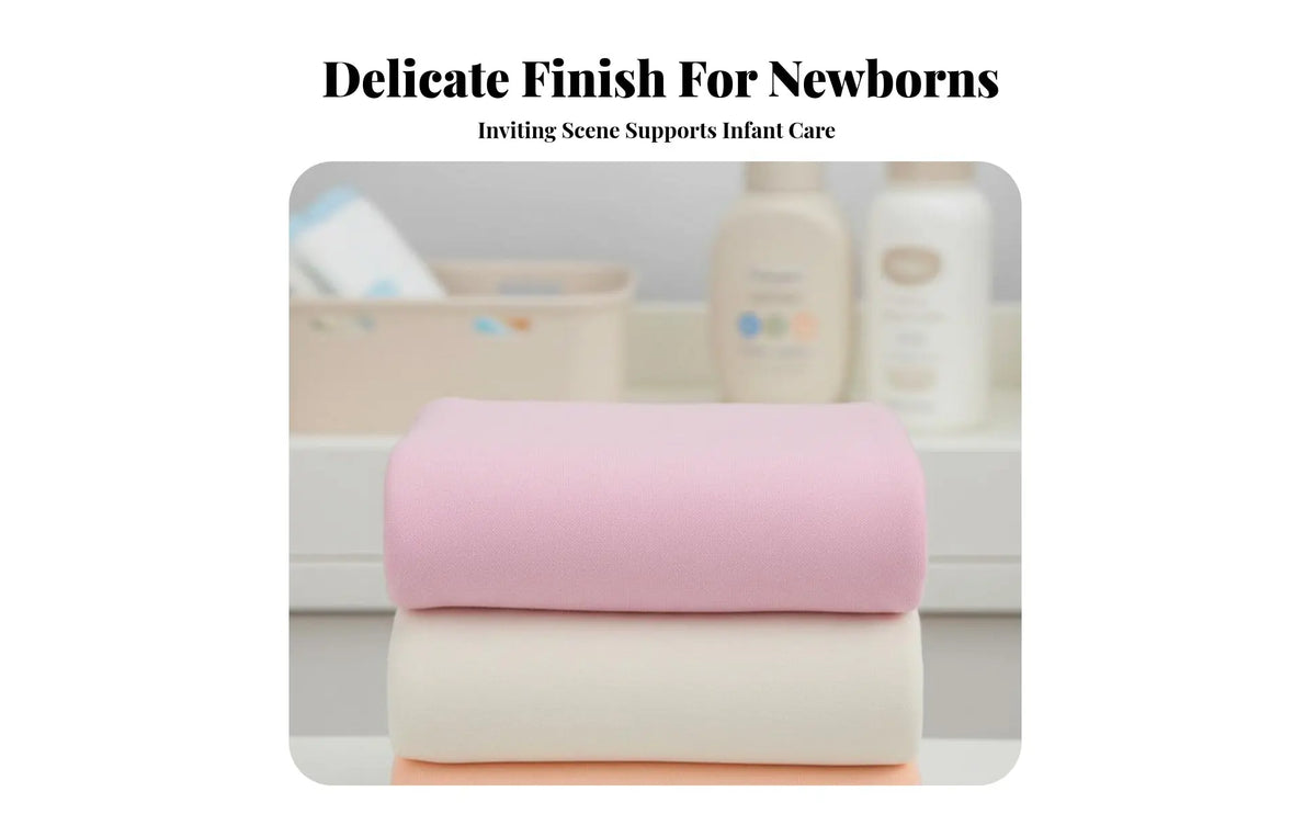 3 Meter Cotton Diaper Cloth Roll Soft Comfortable - material close-up