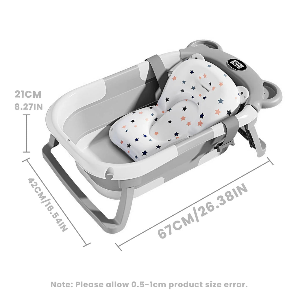 Portable Travel Bathtub - lifestyle in-use