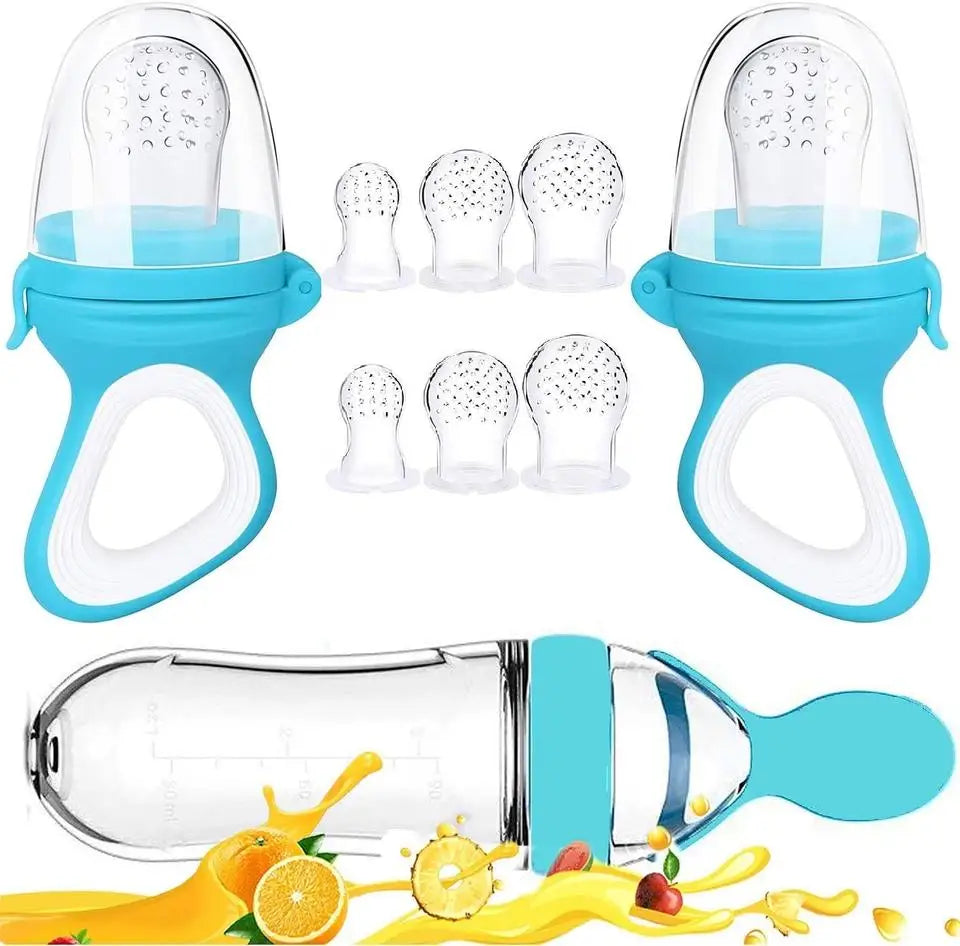 Squeezing Feeding Bottle Cup Silicone Newborn Baby