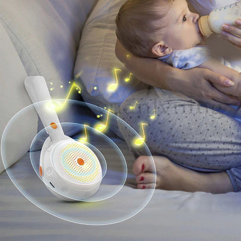 Portable Bluetooth White Noise Machine Baby Sleep Aid - front view