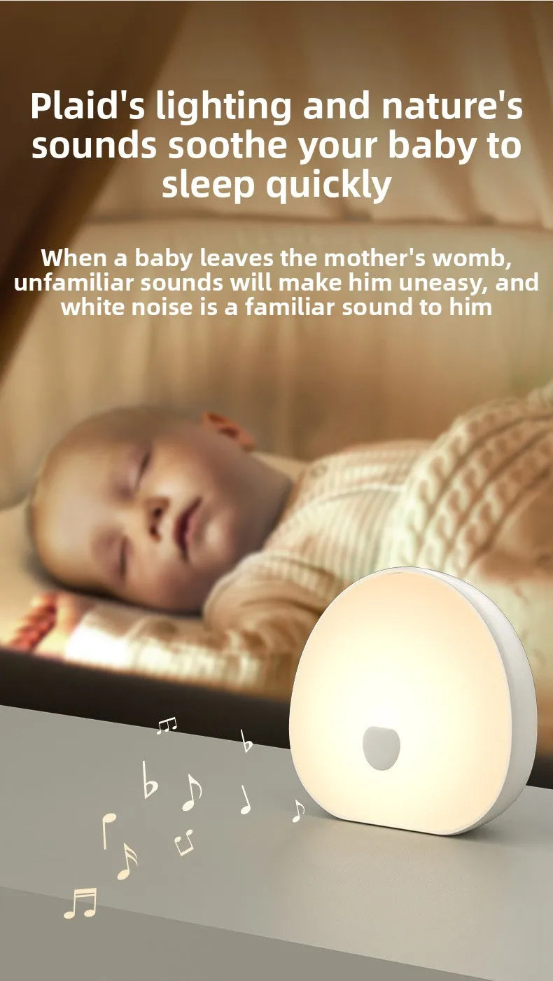 RGB Sleep White Noise Machine Soothing Sound Touchable