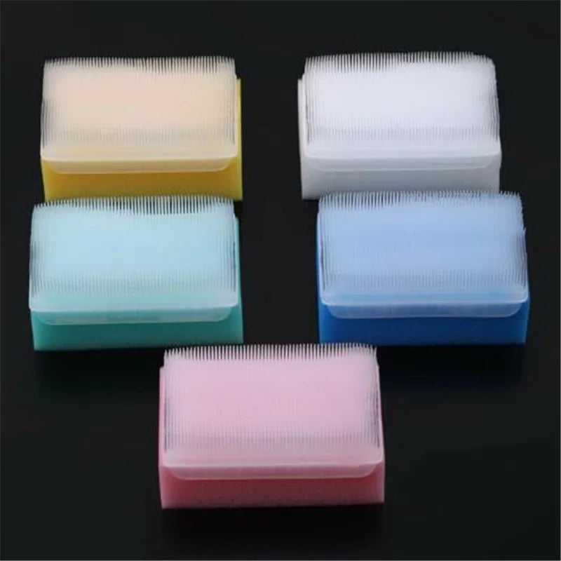 5pcs pack Children Sensory Brush Baby Bath Sponge Brush