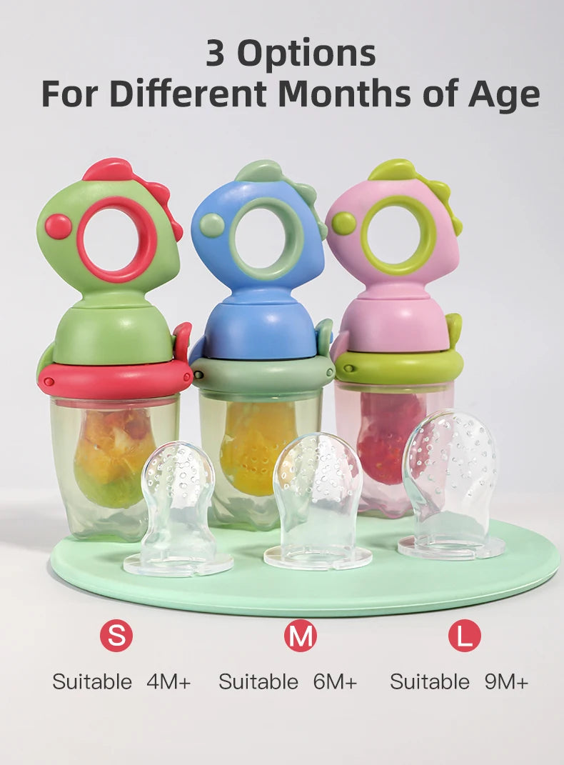 Rotating Push-type Food Grade Silicone Fruit Vegetable - set overview