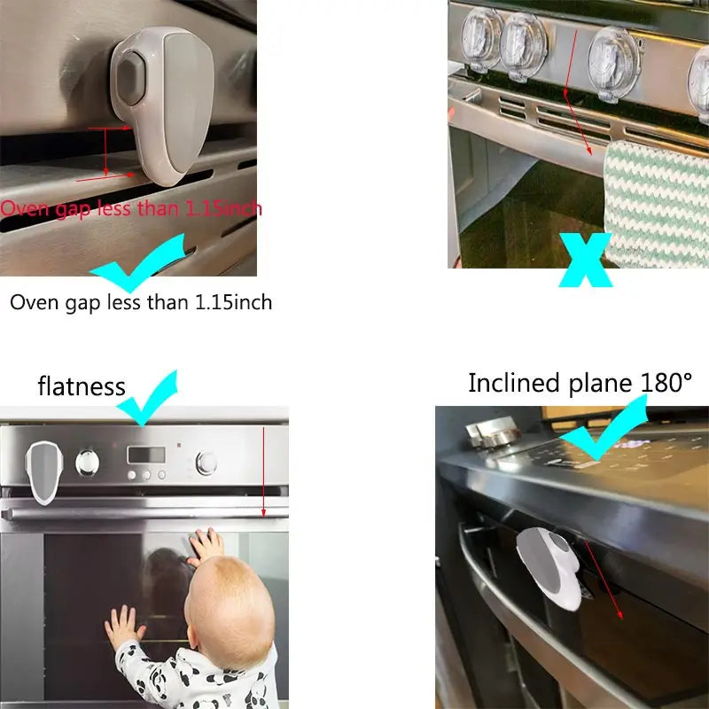 Baby Oven Door Lock Kitchen Child Safety Locks Kids