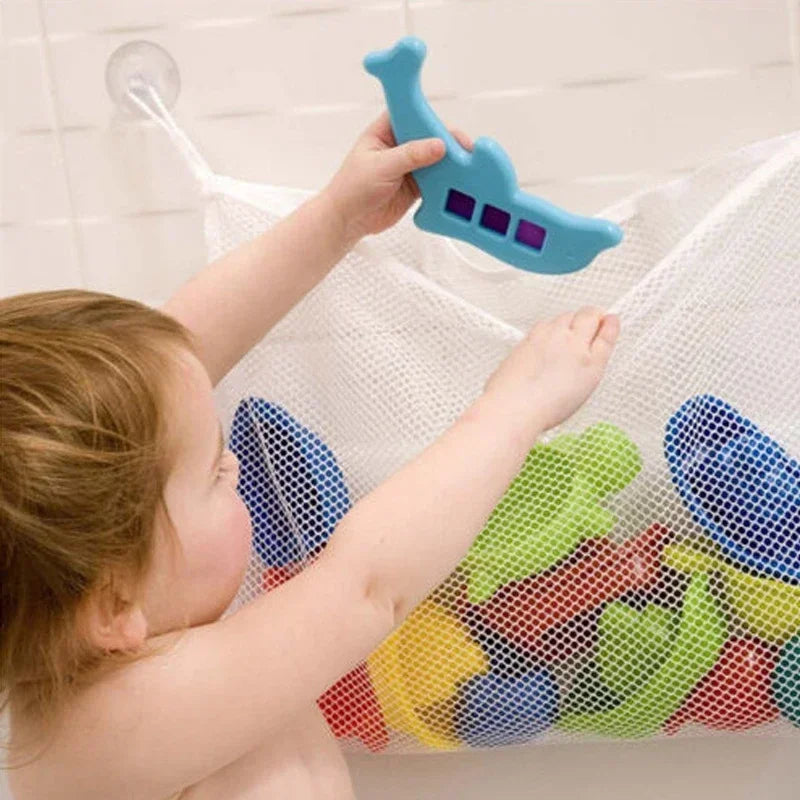 Baby Bath Toys Organizer Quick Dry Toddlers Mesh Net