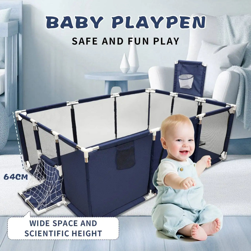 IMBABY Baby Playpen Indoor Baby Playground Park Baby - set overview