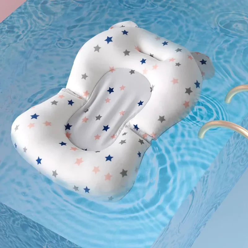 Newborn Bathtub Pillow Infant Anti-Slip Soft Comfort - packaging view