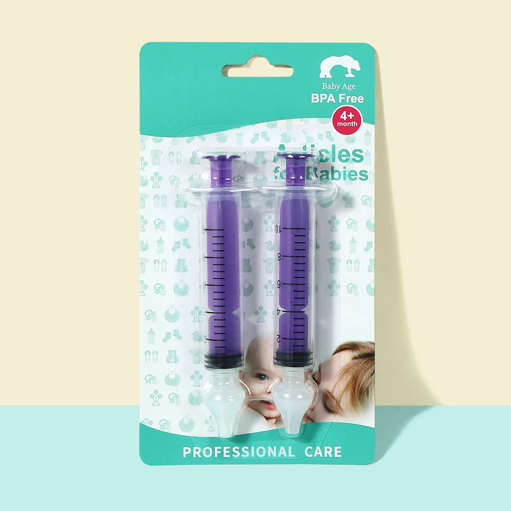 10ML Baby Nasal Aspirator Syringe Baby Nose Cleaner