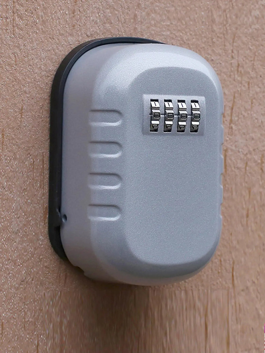 1 Aluminum Alloy Safe, Modern Wall Mounted Household Safety Lock Box - material close-up