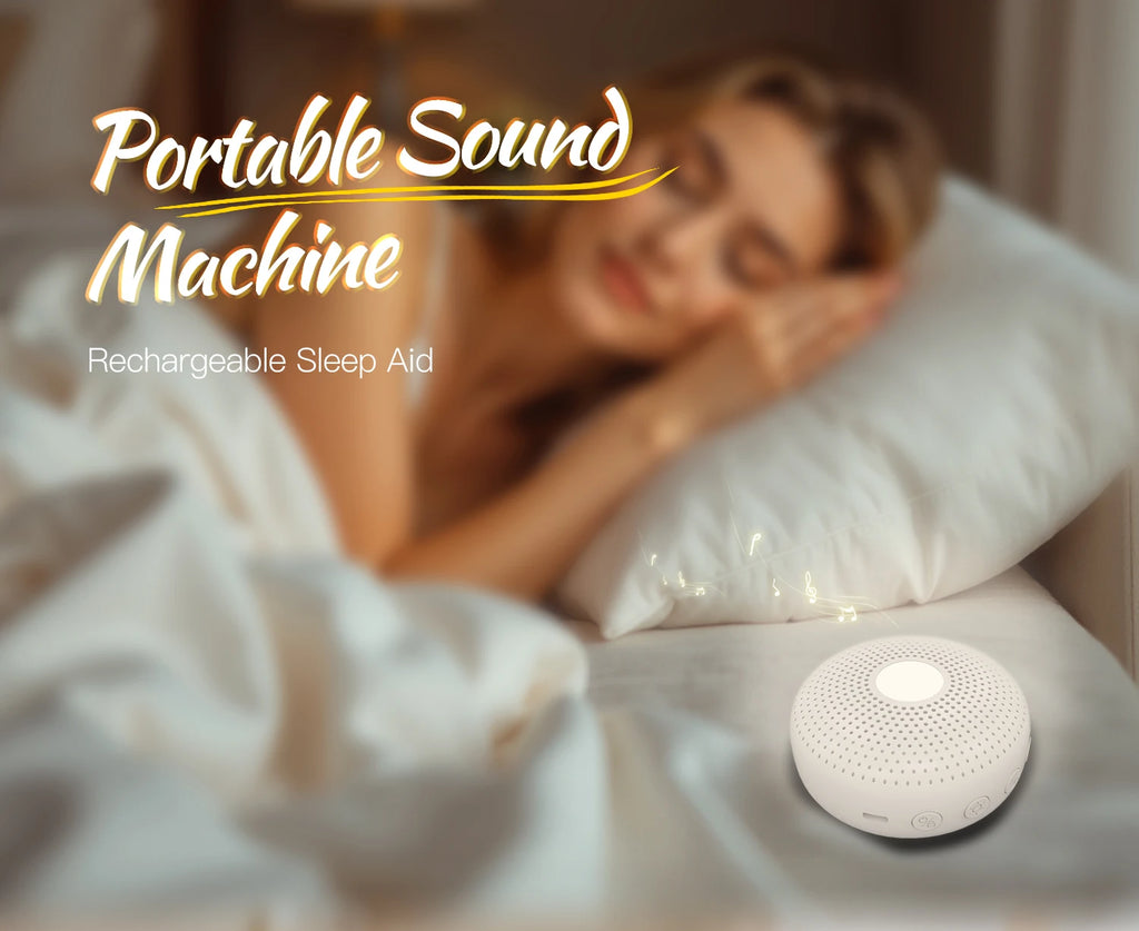 Portable Sleep Aid White Noise Machine Baby Adult 15 - material close-up