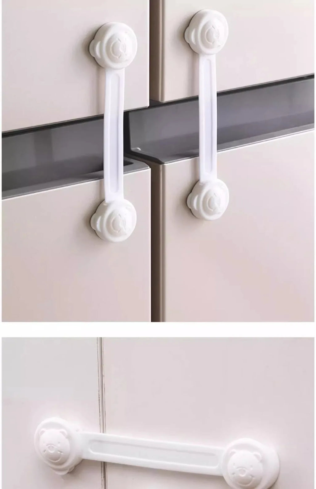 5 10PCS Baby Safety Locks Cabinet Locks Room Locks