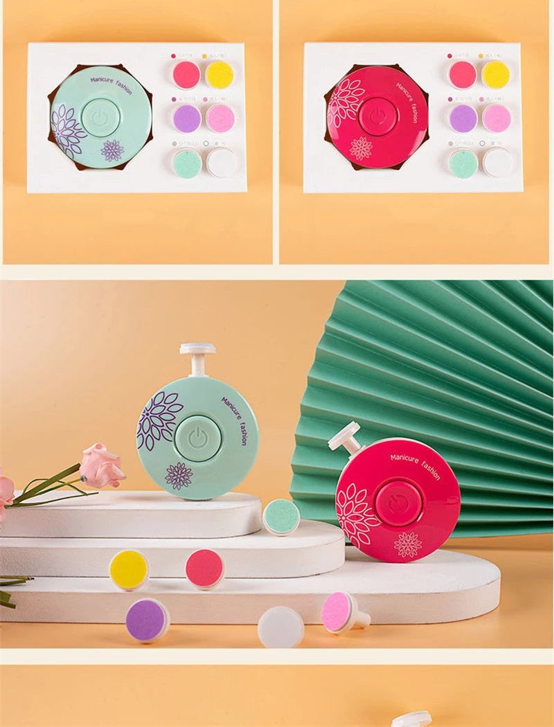 Baby Electric Nail Trimmer Kid Nail Polisher Tool Baby
