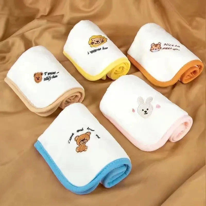 5pcs Baby Face Towels
