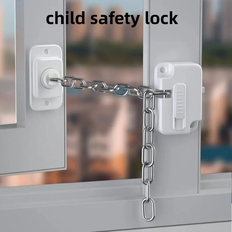 Child Safety Locks Upgraded Adjustable Window Limiters - lifestyle in-use