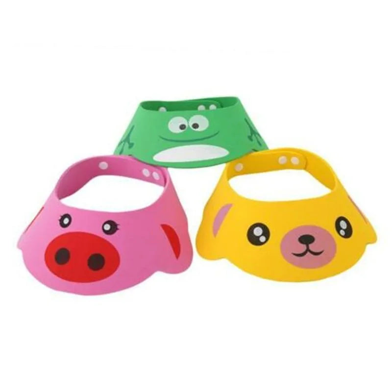 Adjustable Baby Shower Hat Toddler Kids Shampoo Bathing - feature close-up