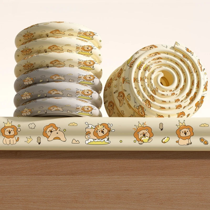 2M Baby Safety Protection Strip Cartoon Animal Foam - side angle