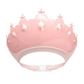 Children Shampoo Cap Adjustable Size Crown Baby Shower