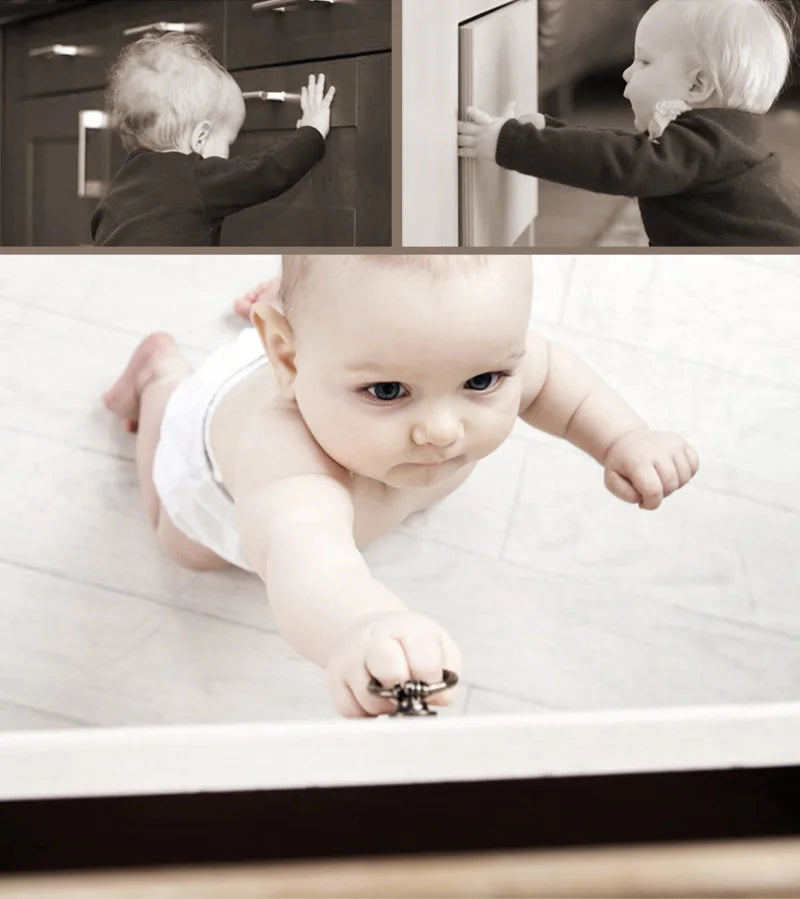 Baby Safety Drawer Lock Anti-Pinching Hand Cabinet