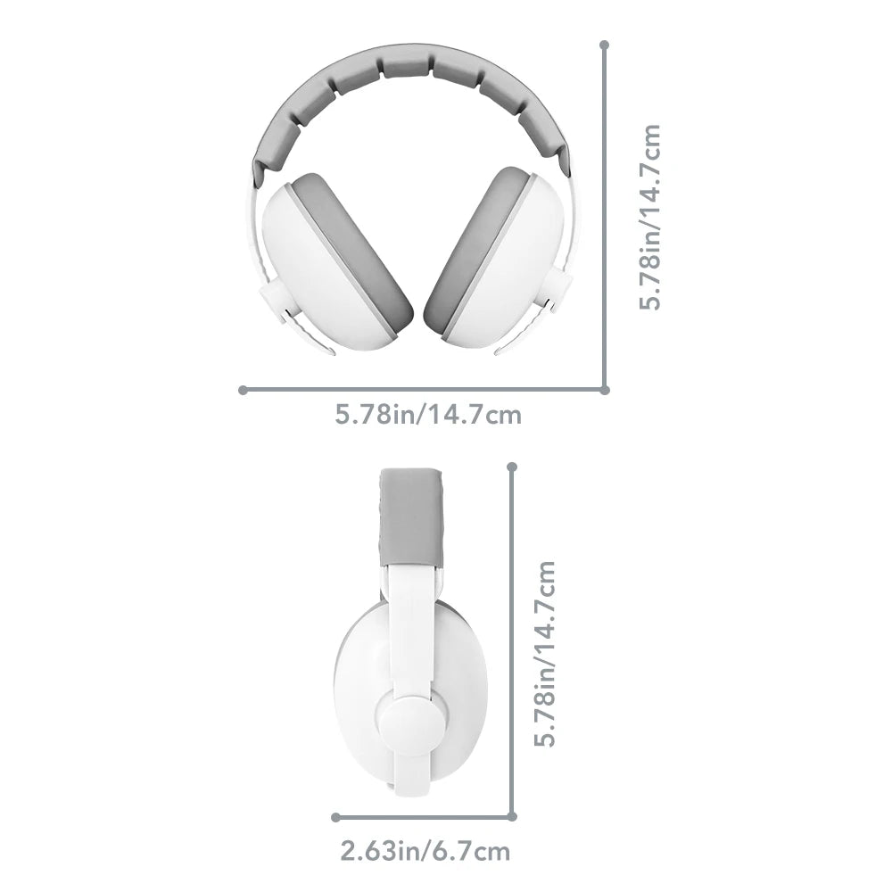 1pc Baby Ear Protection Anti-Noise Earmuffs Headphones - lifestyle in-use