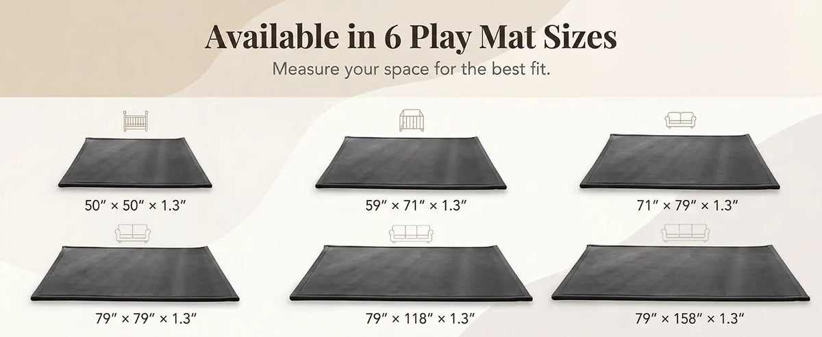Goyuu Baby Play Mat Floor Playpen Mat 1 3 Thick