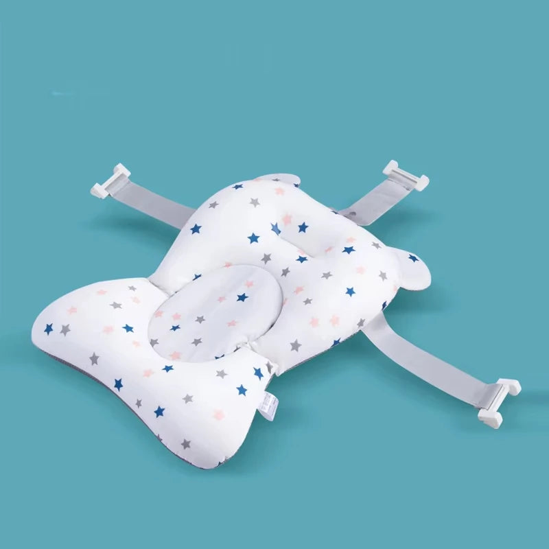 Baby Bathtub Pad Ajustable Bath Support Seat Mat Shower