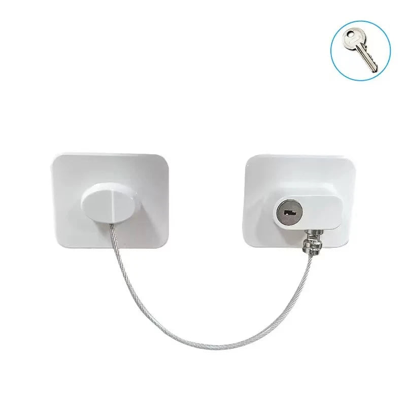 Baby Safe Refrigerator Lock Key Code Lock Baby Safety - size reference