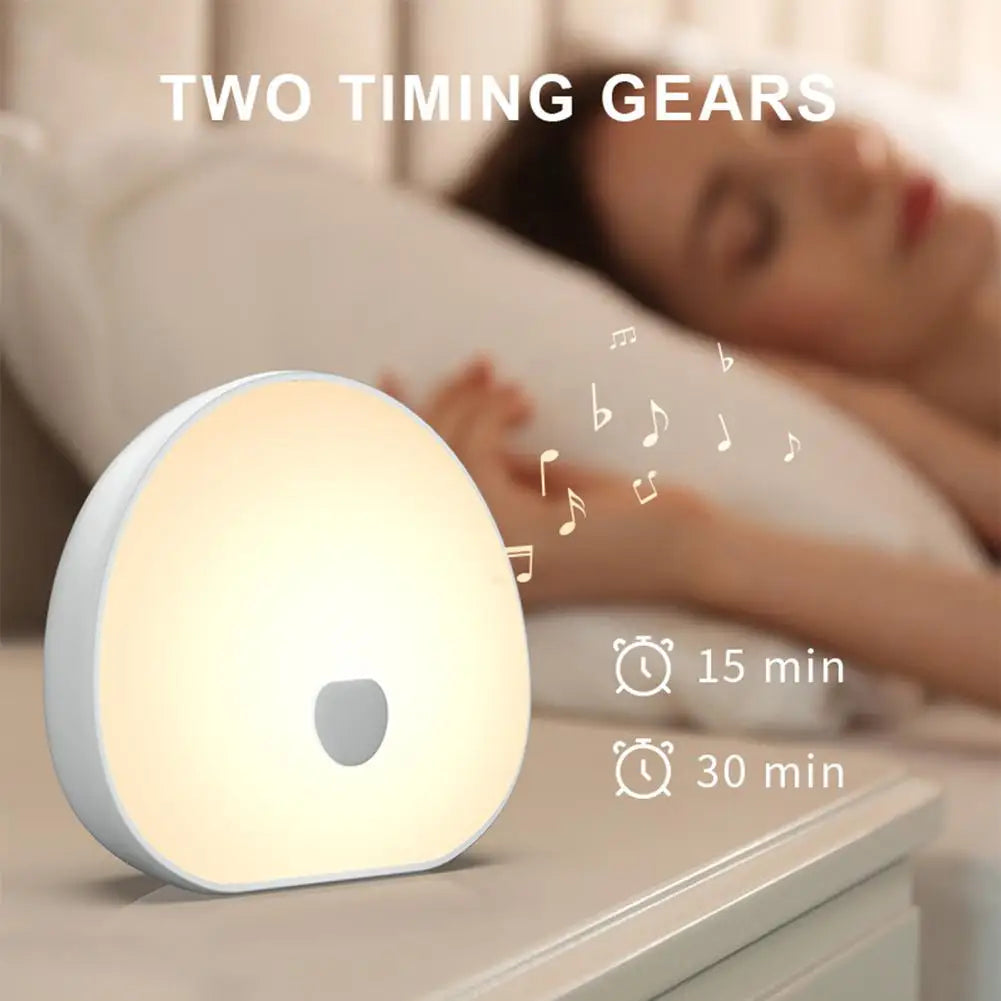 RGB Sleep White Noise Machine 2ith Soothing Sound - lifestyle in-use
