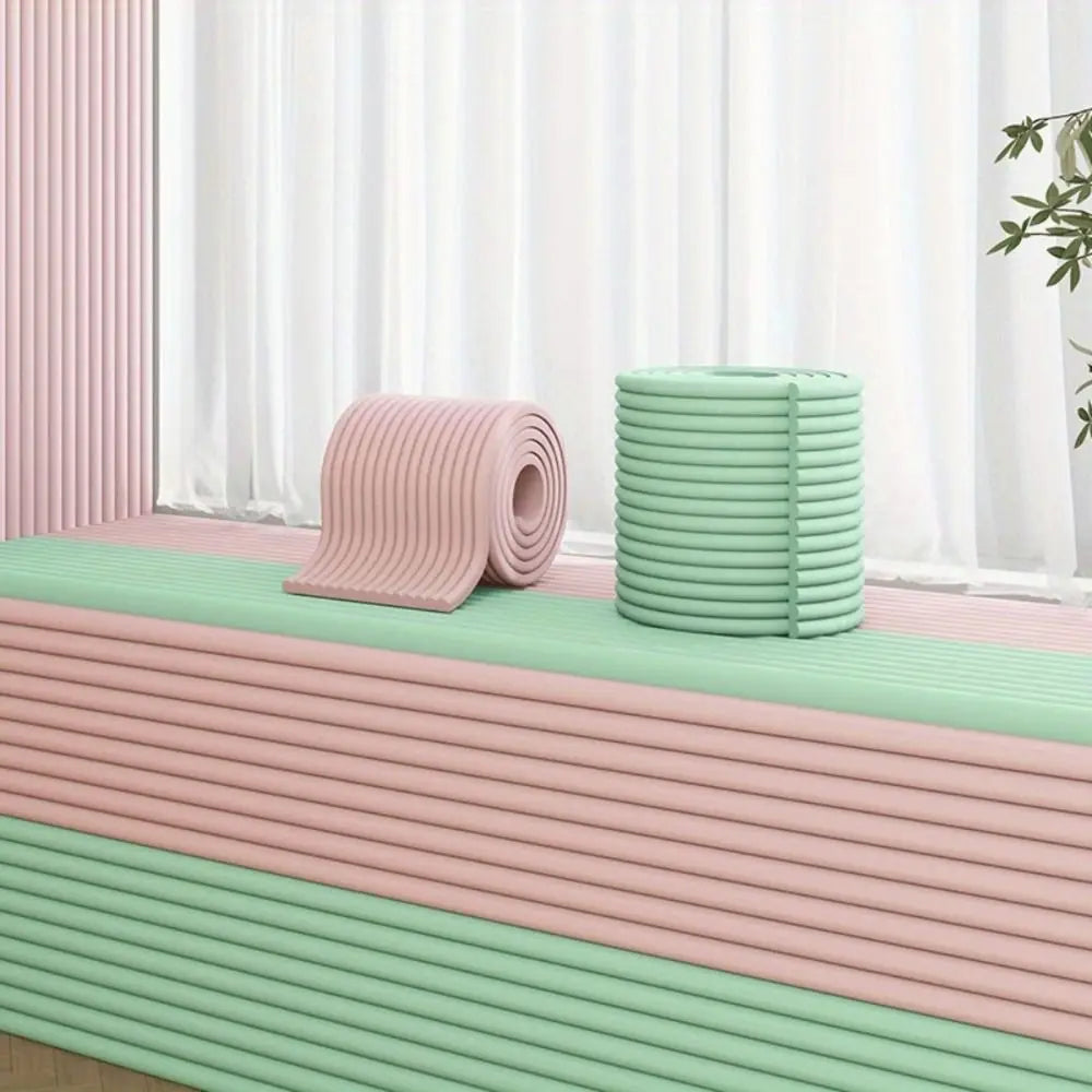 2m Desk Edge Guard Strip Self Adhesive Soft Anti - front view