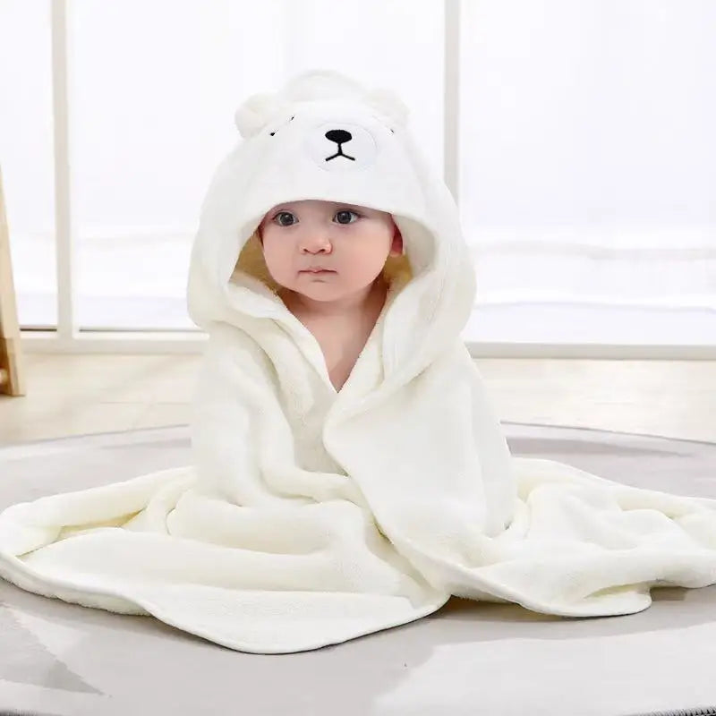 Toddler Bathrobe Infant Bath Towel Boy Girl Blankets