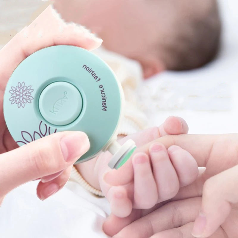 Baby Electric Nail Trimmer Kid Nail Polisher Tool Baby