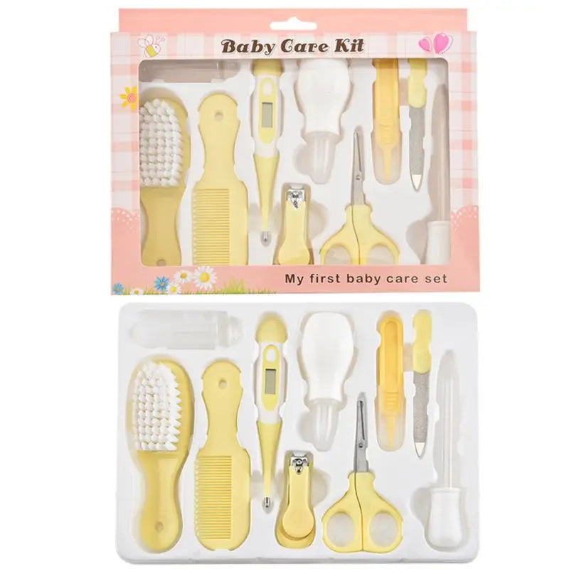 10PCS Set Baby Health Care Kit Kids Nail Hair Health