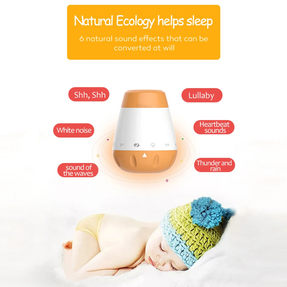 Baby White Noise Machine Smart Music Voice Sensor - feature close-up