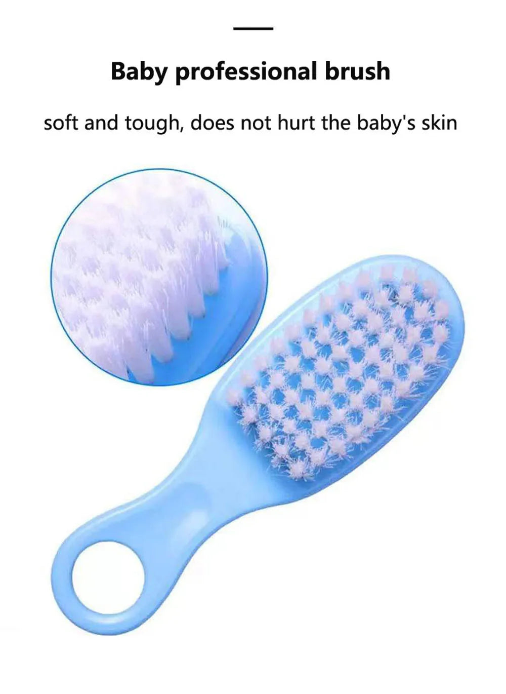 10PCS Set Baby Health Care Kit Kids Nail Hair Health - top-down view