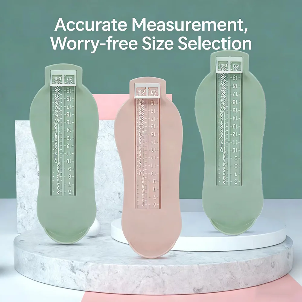 Baby Foot Measuring Gauge - front view