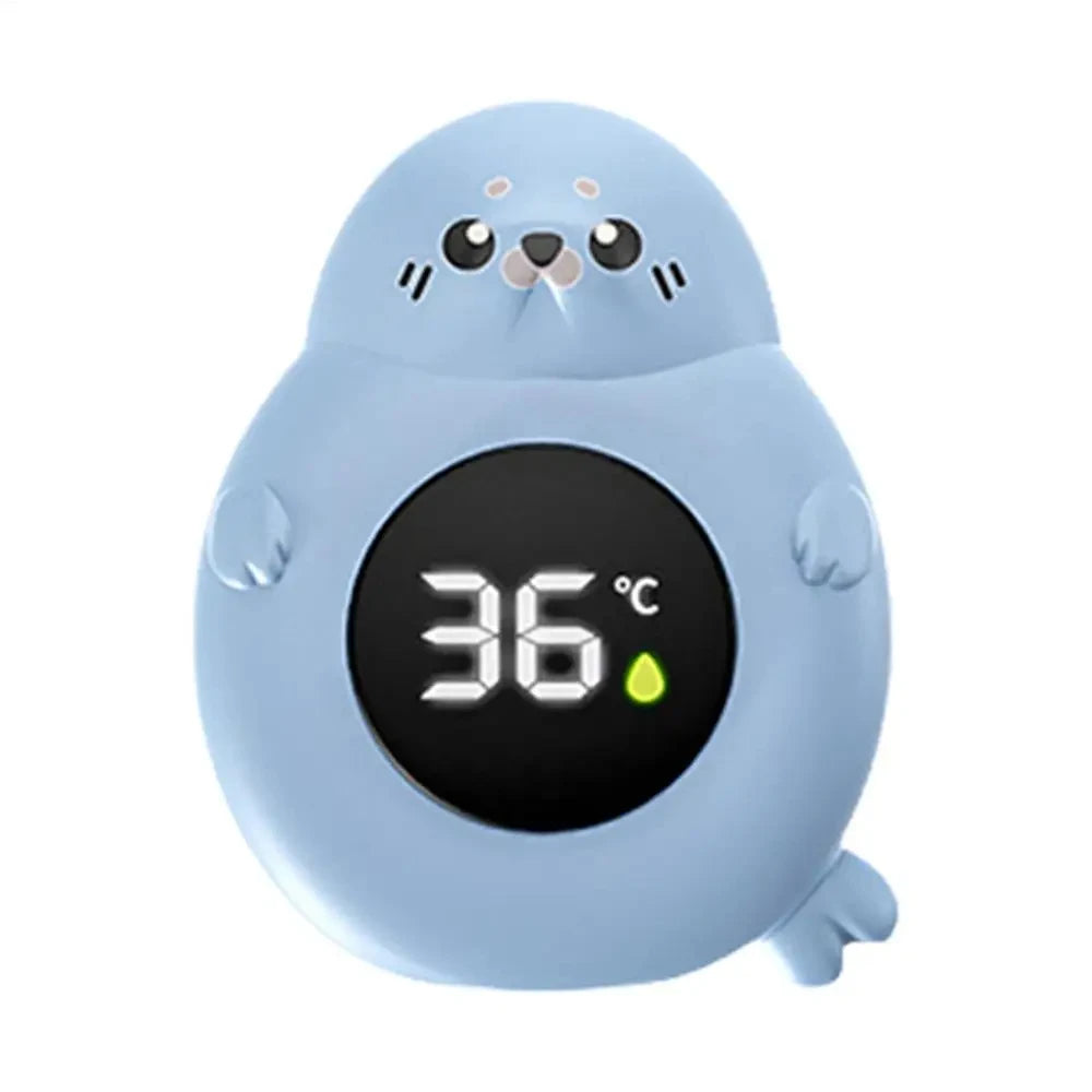 Baby bath thermometer Tub Temperature Monitor Hot Cold - top-down view