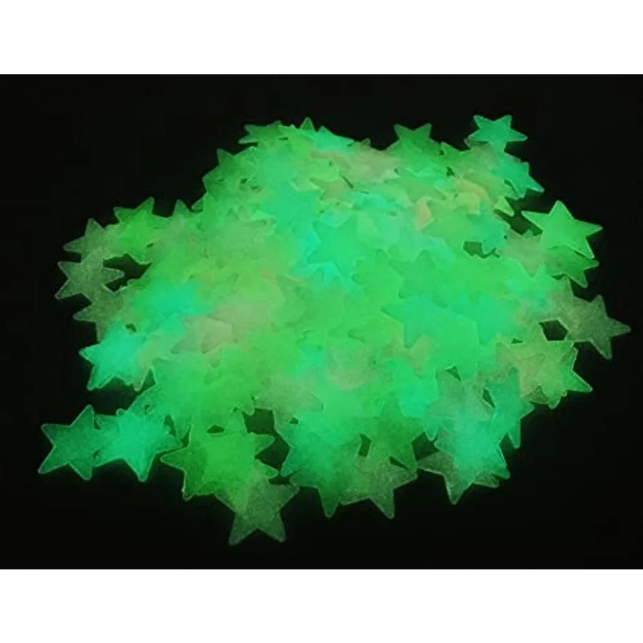 200PCS 2 Glow Dark Luminous Stars Fluorescent - lifestyle in-use