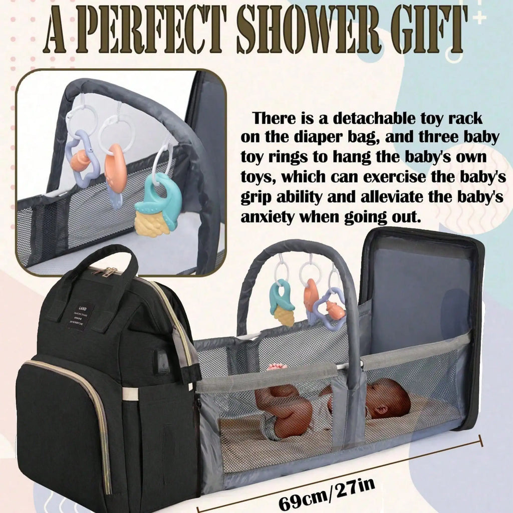Multifunctional waterproof large-capacity diaper