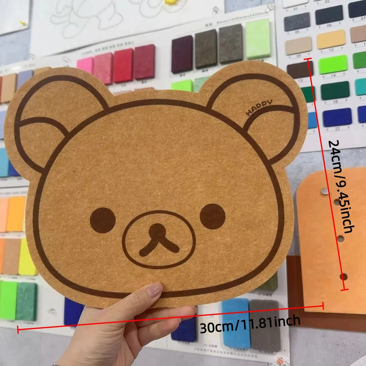 Cartoon Felt Board Home Decor Wall Decor Panel Felt - packaging view
