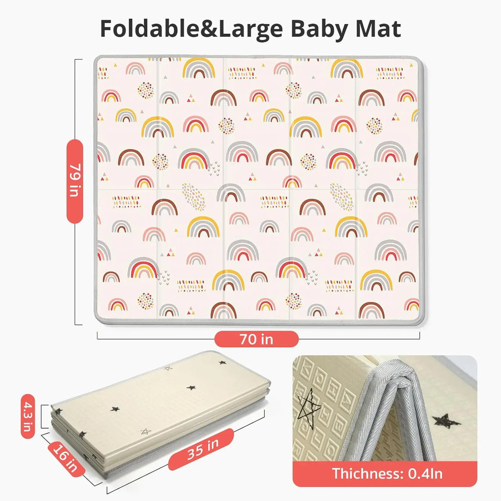 Foldable Baby Play Mat - lifestyle in-use