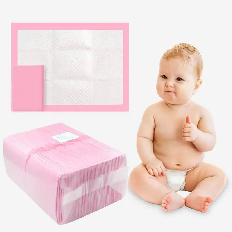 Disposable Baby Diaper Changing Mat Infant or Pets - lifestyle in-use