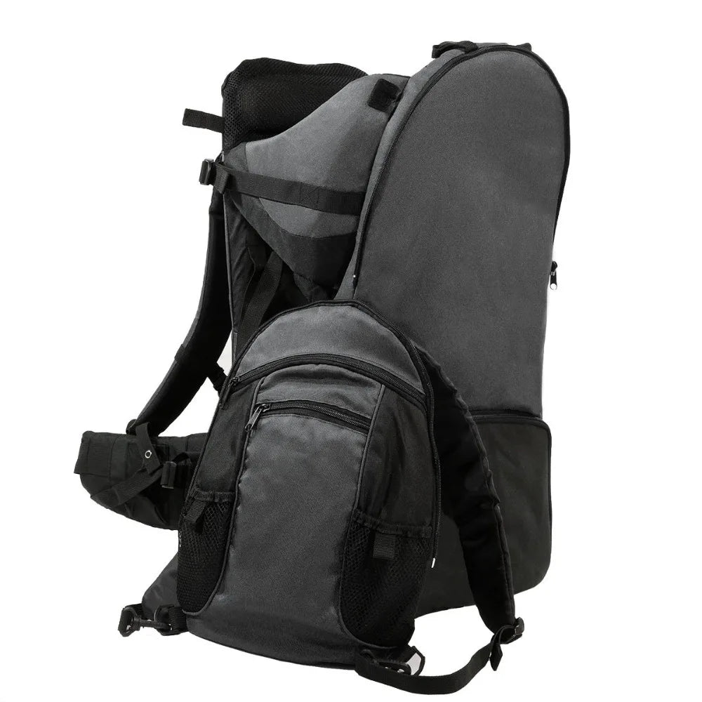Adjustable Baby Carrier for Outdoor Hiking and Camping - feature close-up