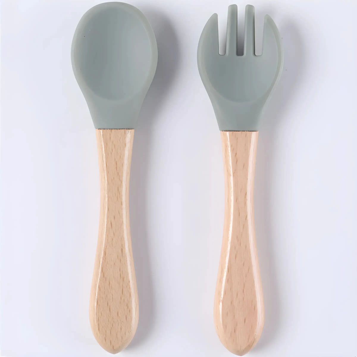 Baby spoon baby silicone soft spoon feeding water small