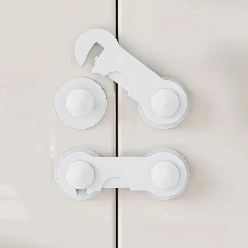 10PCS Baby Safety Locks Cabinet Locks Room Locks Drawer - size reference